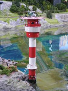 Modellbahn Wunderland Hamburg Leuchtturm