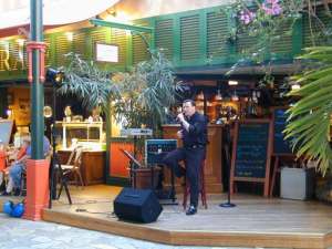 Lifeunterhaltung im Market Dome